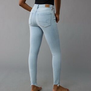 American Eagle Outfitters Sky Blue Skinny Jeans